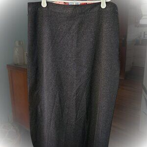 Moda International Dark Gray Skirt Women 14